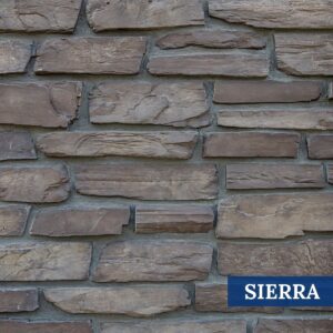 Sample Photo of Innovative Stoncraft's Seirra Profile which displays rust and brown hues. This profile is part of our Ledge Collection.