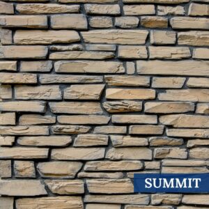 Sample Photo of Innovative Stoncraft's Summit Profile which displays beige and cream hues. This profile is part of our Ledge Collection.